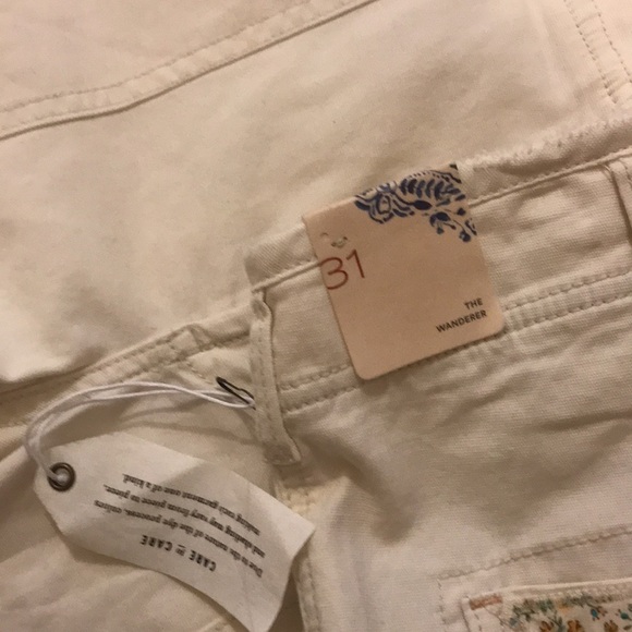 NWT Anthropologie Pilcro the Wanderer Relaxed Patchwork Size 29 or 31 Last pair! - Picture 7 of 17